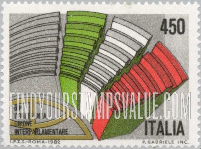 FindYourStampsValue: 69th Inter-Parliamentary Conference, Rome