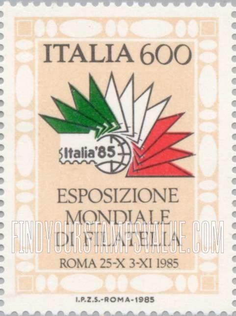 FindYourStampsValue: Italia β85: Emblem