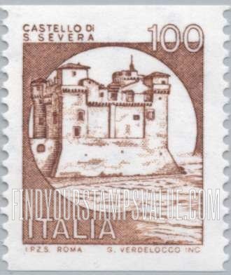 FindYourStampsValue: Coil Stamps: St. Severa