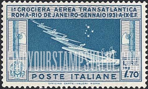 FindYourStampsValue: AIR POST - Trans-Atlantic Squadron