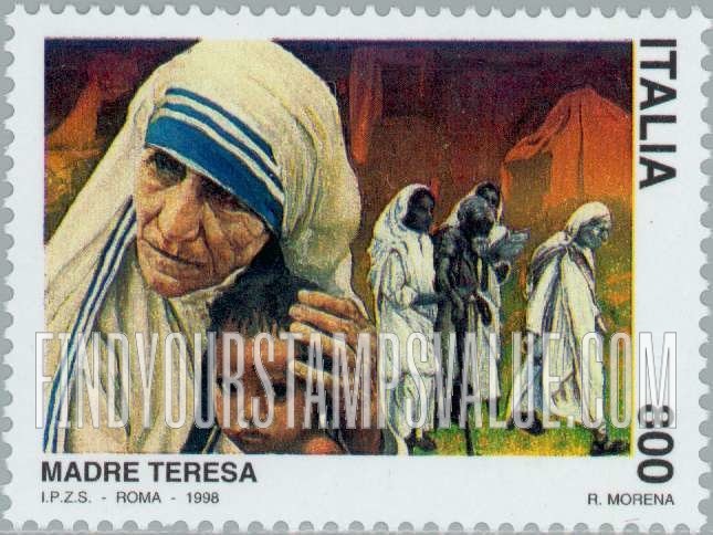 FindYourStampsValue: Mother Teresa (1910-97)