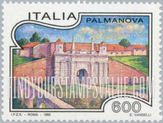 FindYourStampsValue: Tourism: Palmanova