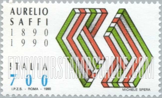 FindYourStampsValue: Aurelio Saffi, Death Centennial