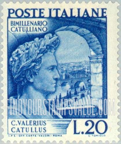 FindYourStampsValue: Gaius Valerius Catullus