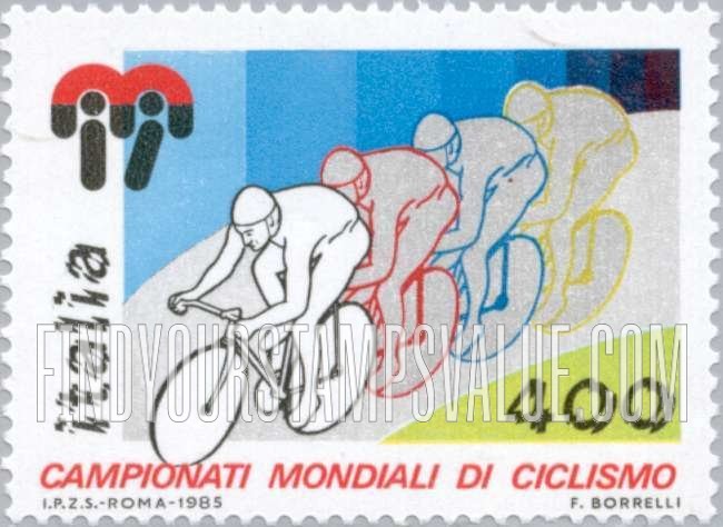 FindYourStampsValue: World Cycling Championships