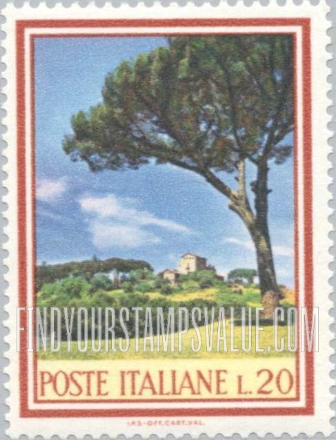 FindYourStampsValue: Umbrella Pine