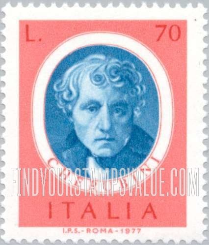 FindYourStampsValue: Botticelli Type of 1973-74: Luigi Cherubini