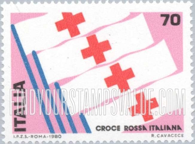 FindYourStampsValue: Italian Red Cross