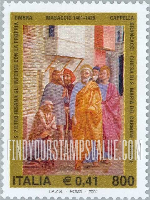 FindYourStampsValue: Masaccio (1401- 28), Painter