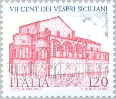FindYourStampsValue: Sicilian Vespers, 700th Anniversary