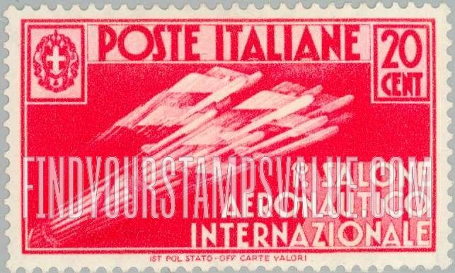 FindYourStampsValue: Fascist Flight Symbolism