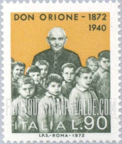 FindYourStampsValue: Luigi Orione and Boys