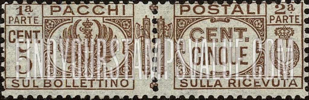 FindYourStampsValue: PARCEL POST - Pacchi Postali