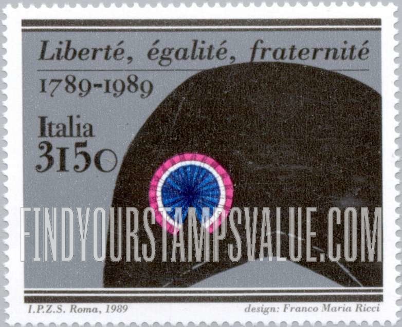 FindYourStampsValue: French Revolution, Bicentennial