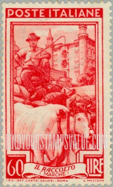 FindYourStampsValue: Blacksmith, Aosta Valley