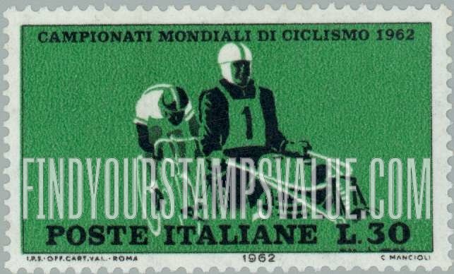 FindYourStampsValue: Motorcyclist and Bicyclist