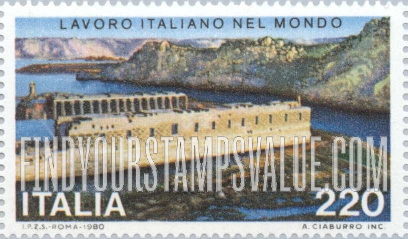 FindYourStampsValue: Temple of Philae