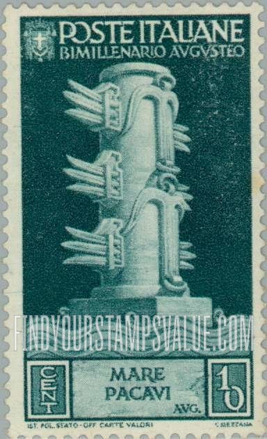 FindYourStampsValue: Rostral Column