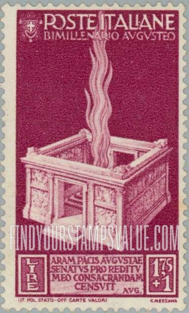 FindYourStampsValue: Rostral Column