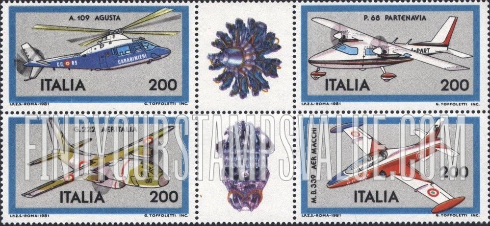 FindYourStampsValue: Italian Aircraft