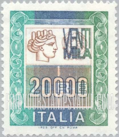 FindYourStampsValue: Italia Type of 1953-54 and 1977-87: Italia