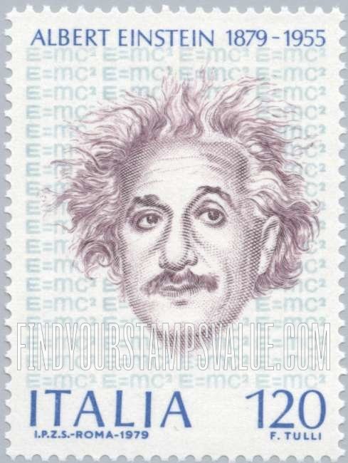 FindYourStampsValue: Albert Einstein (1879-1955), Theoretical Physicist and His Equation