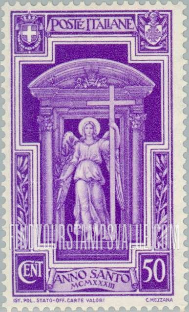 FindYourStampsValue: Cross in Halo, St. Peter’s Dome