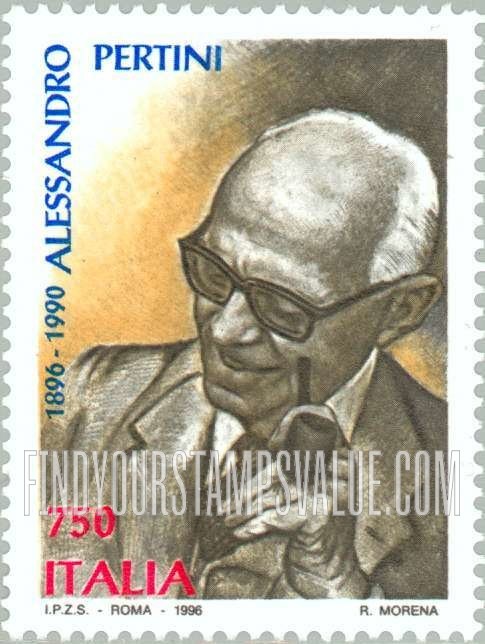 FindYourStampsValue: Alessandro Pertini (1896-1990), Former President