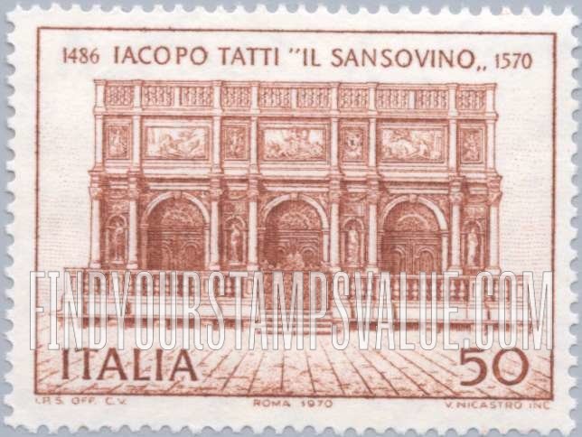 FindYourStampsValue: Loggia of St. Mark’s Campanile, Venice