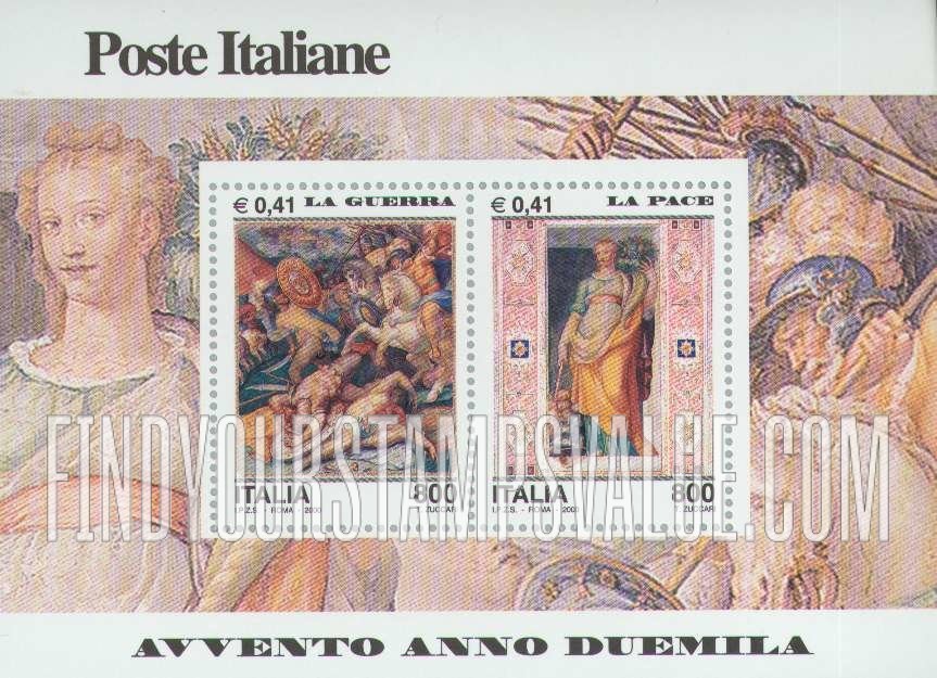FindYourStampsValue: Millennium Type of 2000