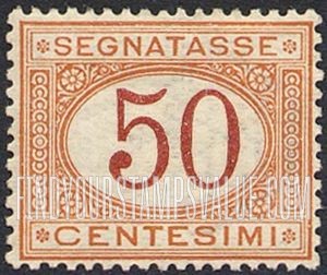 FindYourStampsValue: POSTAGE DUE - Numeral Value