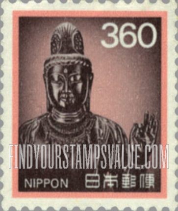 FindYourStampsValue: Statue of the Temple of Yakushiji - 観音菩薩像