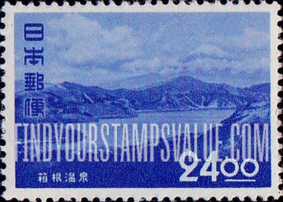 FindYourStampsValue: Lake Ashi, Hakone - 芦ノ湖
