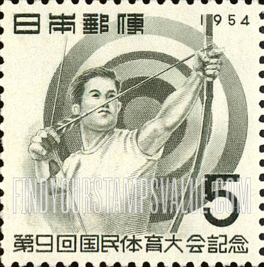 FindYourStampsValue: Archery - 弓道