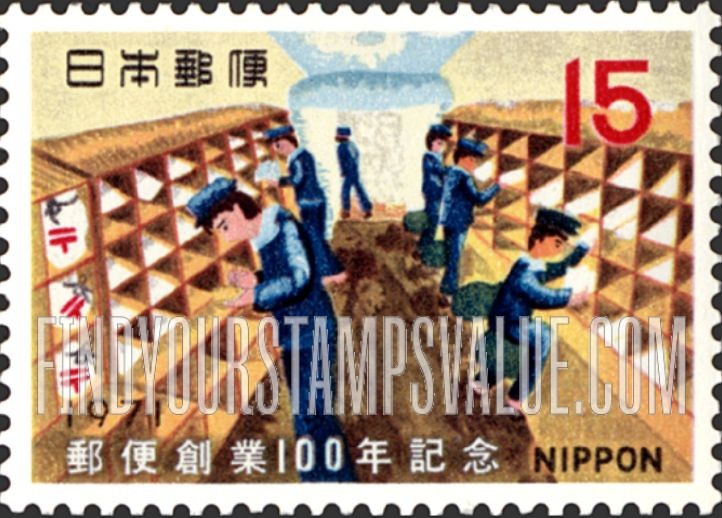 FindYourStampsValue: Railroad Post Office - 鉄道郵便