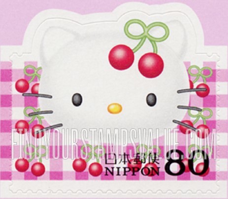 FindYourStampsValue: Greetings 2004: Hello Kitty - 04年グリーティング：ハローキティ