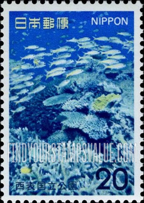 FindYourStampsValue: Marine Scene - 海中の光景