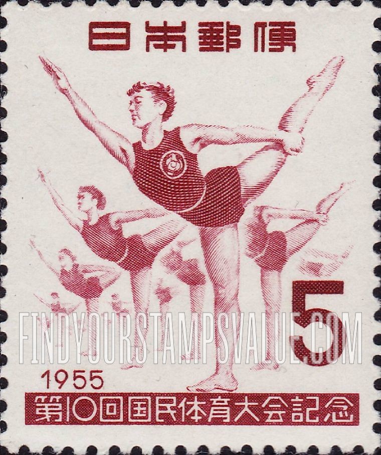 FindYourStampsValue: Gymnastics - マスゲーム