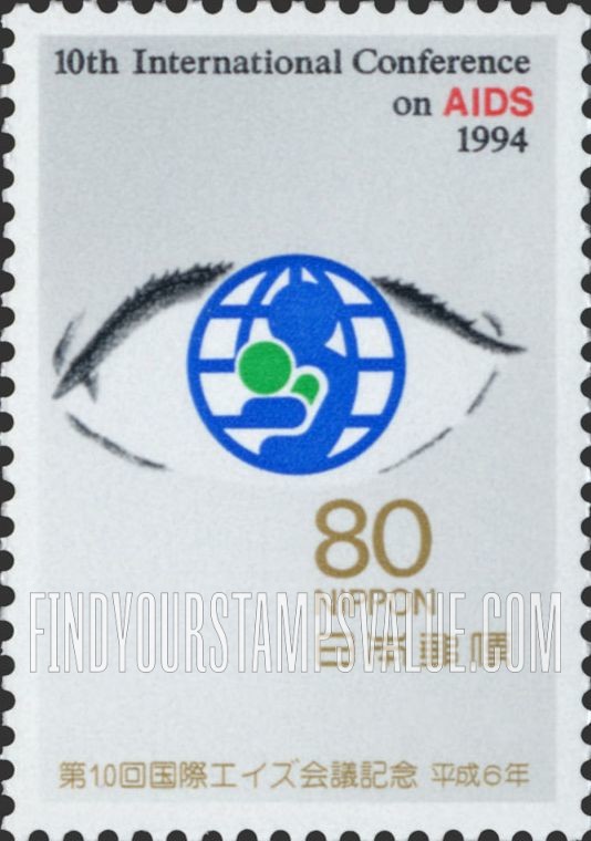 FindYourStampsValue: 10th International Conference on AIDS, Yokohama - 第10回国際エイズ会議