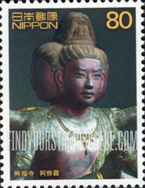 World Heritage Sites: Engraving on lotus petal, Todaiji Temple