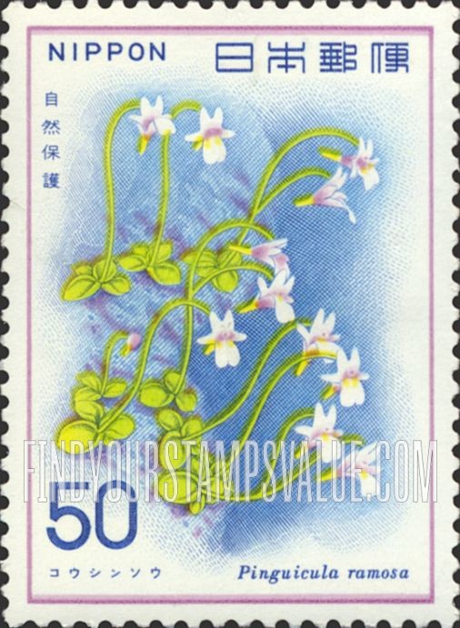 FindYourStampsValue: Pinguicula Ramosa - コウシンソウ