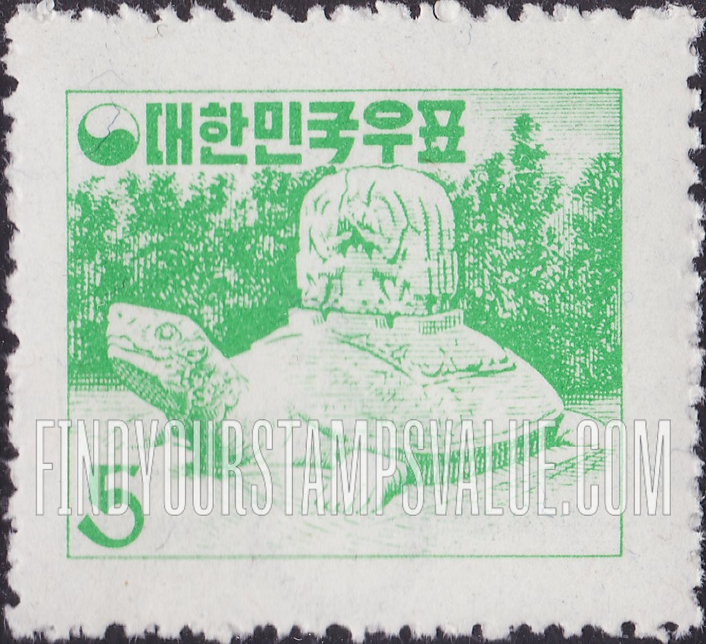 FindYourStampsValue: Tombstone of Mu Yal Wang - 무열왕릉