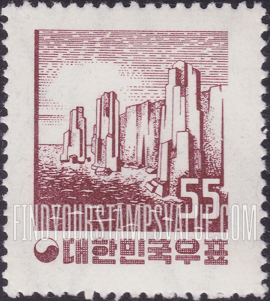FindYourStampsValue: Diamond Mountains - 금강산