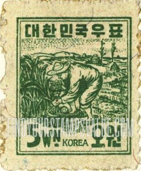 FindYourStampsValue: Rice Harvesting - 벼 수확