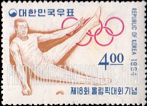 FindYourStampsValue: Gymnast - 기계체조 선수