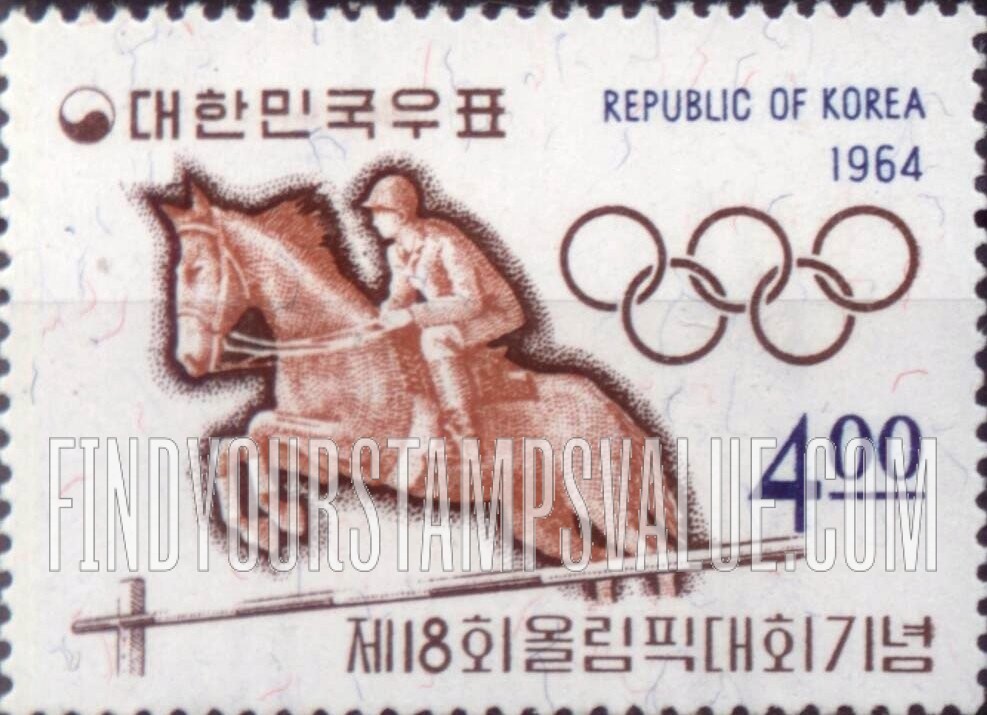 FindYourStampsValue: Equestrian - 마술가