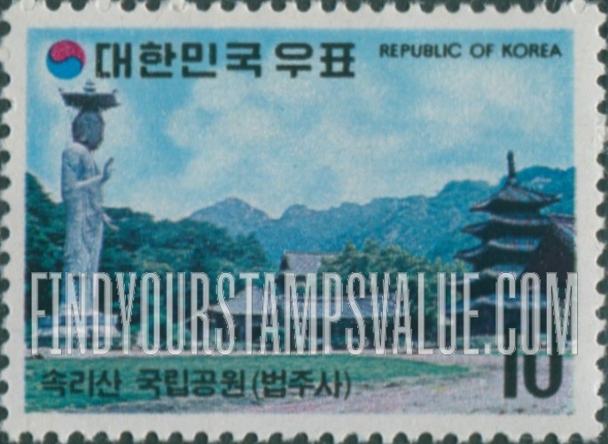 FindYourStampsValue: Bopju-sa Temple, Mt. Sokri Park - 속리산 법주사
