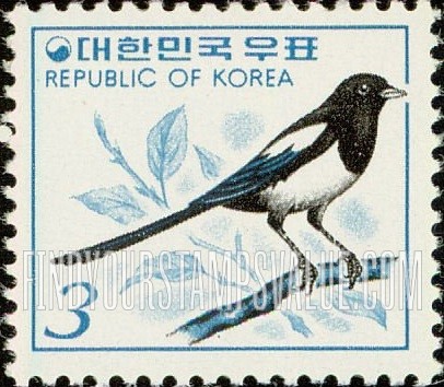 FindYourStampsValue: Magpie - 까치