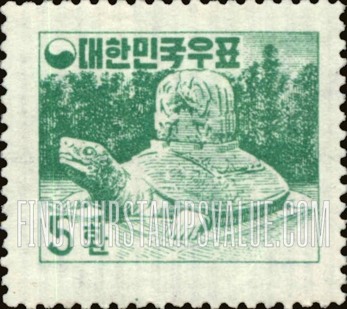 FindYourStampsValue: Tombstone of Mu Yal Wang - 무열왕릉