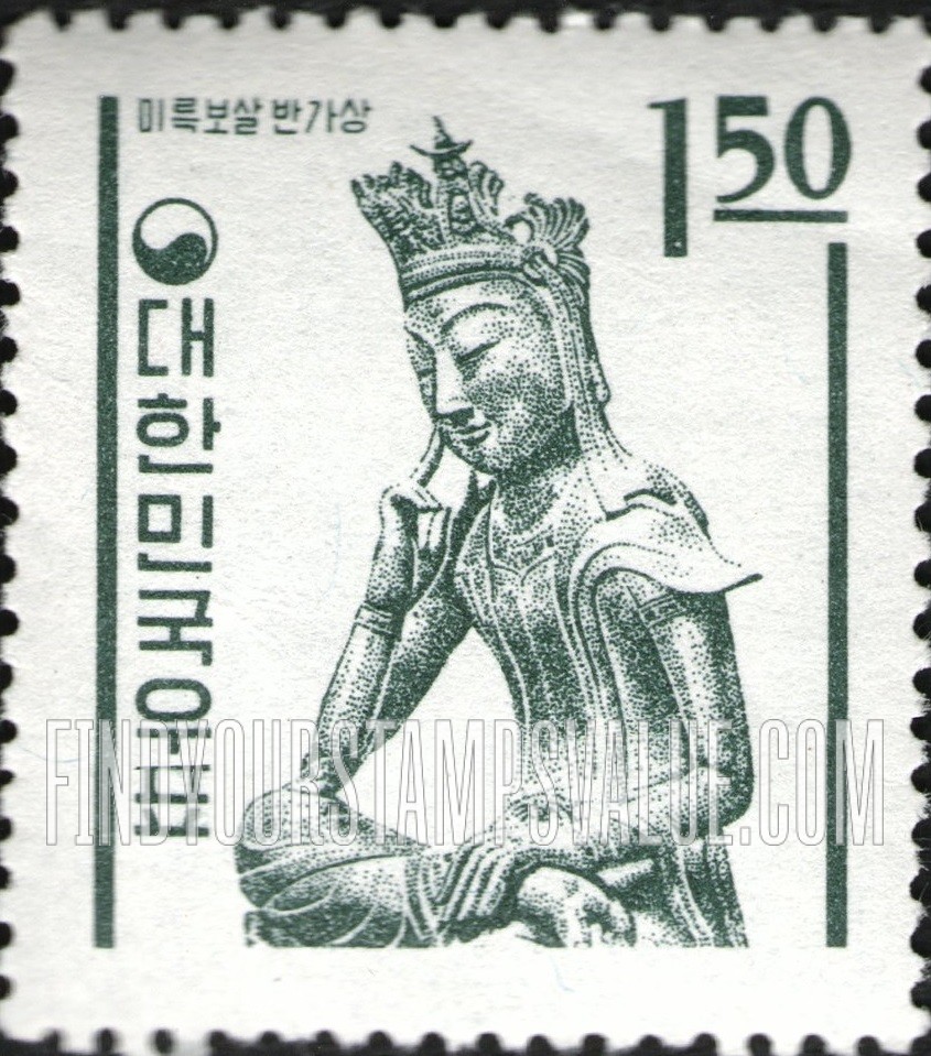 FindYourStampsValue: Miruk Bosal - 미륵보살 반가상
